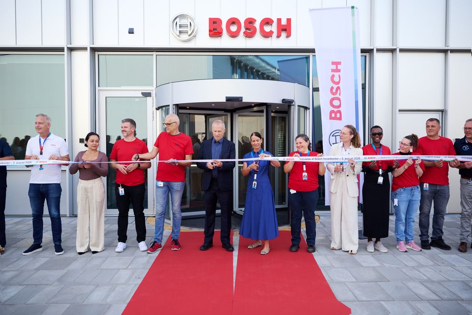 Bosch indviede i dag sit nye hovedkontor i Ballerup